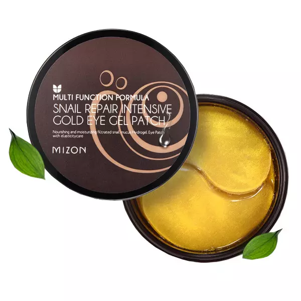 Гидрогелевые патчи с улиточным муцином MIZON Snail Repair Intensive Gold Eye Gel Patch